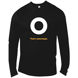 THAT'S PLASMAGIC LONG SLEEVE SHIRT - BLACK